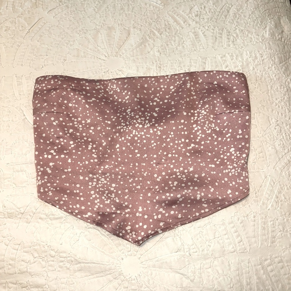 super cute tie tube top, perfect for summer and going out!